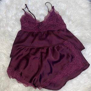 Victoria’s Secret satin pj set